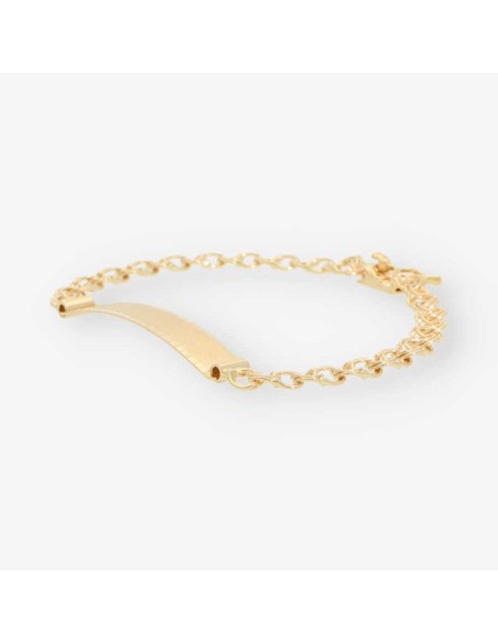 Pulsera nomeolvides en oro 18kt NUEVO