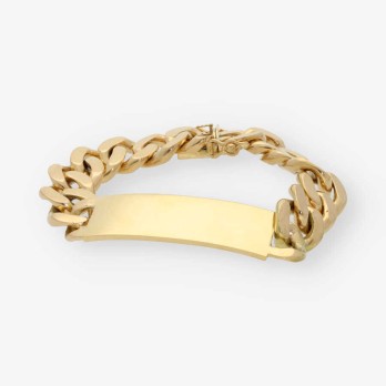 Pulsera nomeolvides en oro 18kt 2