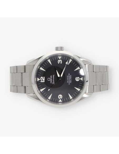 Omega Aqua Terra Railmaster caja y documentos