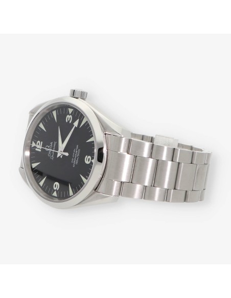 Omega Aqua Terra Railmaster caja y documentos