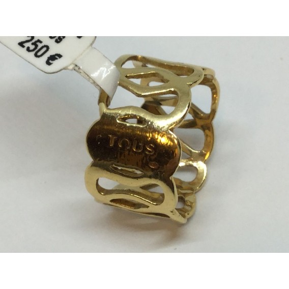 Sortija Tous de oro