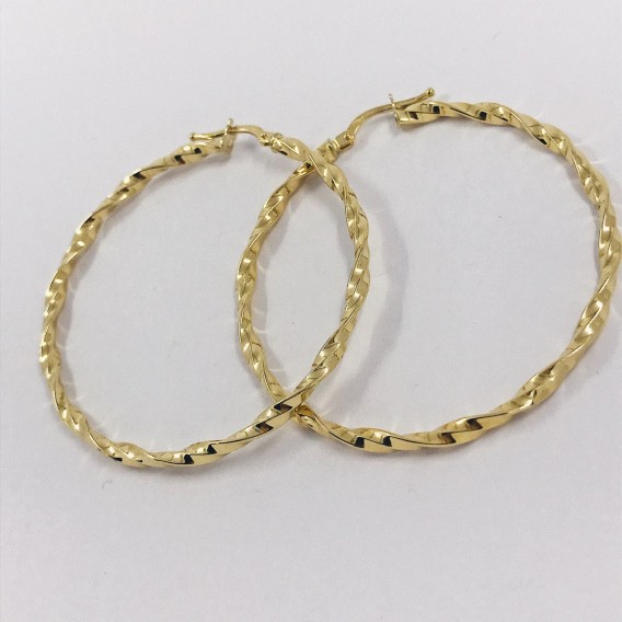 Pendientes en oro 18kt