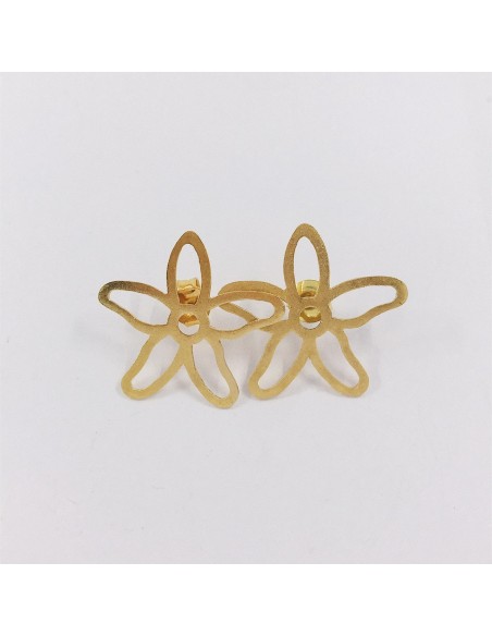 Pendientes Tous con forma de flor en oro 18kt