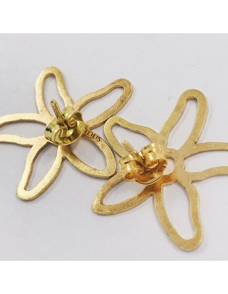 Pendientes Tous con forma de flor en oro 18kt