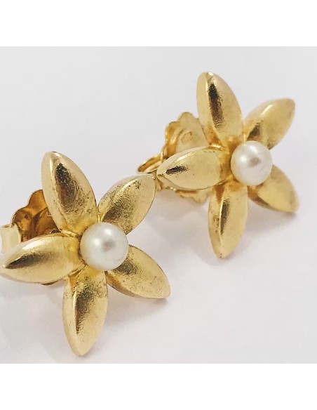 Pendientes Tous margarita en oro 18kt