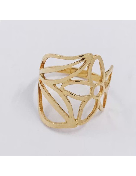 Anillo tous con margarita en oro 18kt