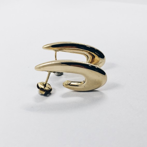 Pendientes de oro