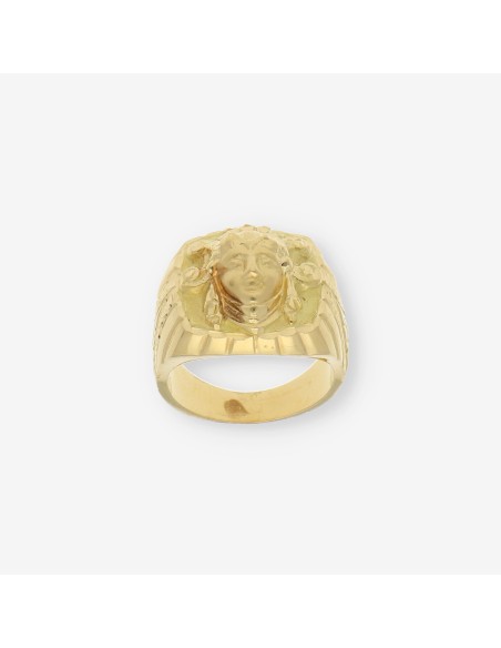 Anillo sello en oro 18kt