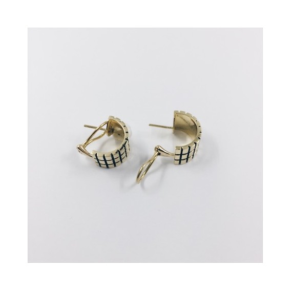 Pendientes Puig Doria de oro amarillo