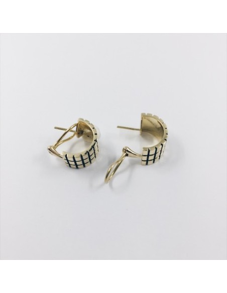 Pendientes Puig Doria de oro amarillo