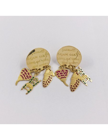 Pendientes oro 18kt