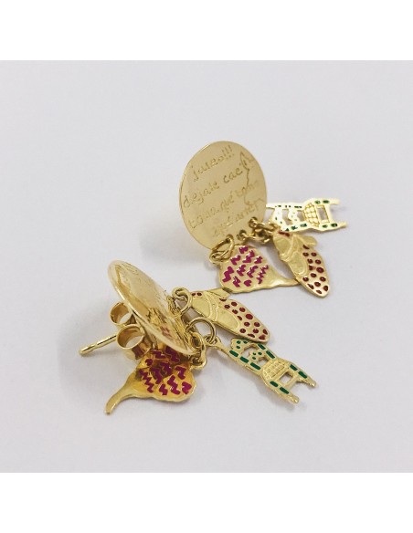Pendientes oro 18kt