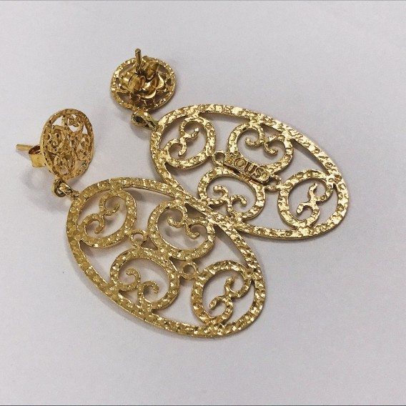 Pendientes Tous en oro 18kt