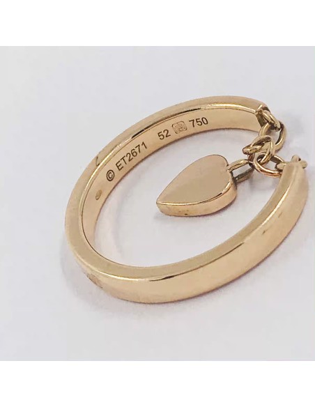 Anillo Cartier en oro rosa