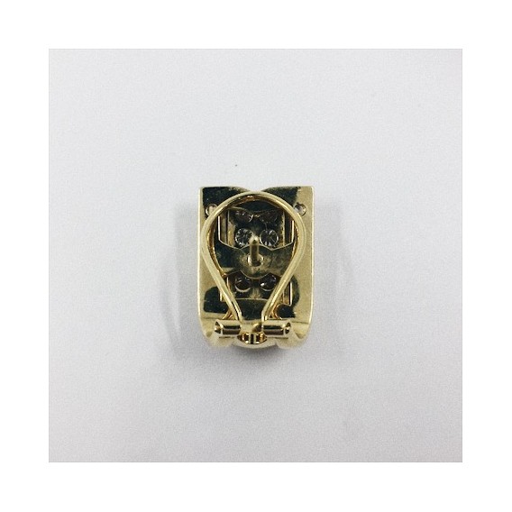 Pendientes de oro y diamantes