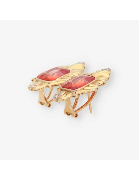 Pendientes en oro 18kt