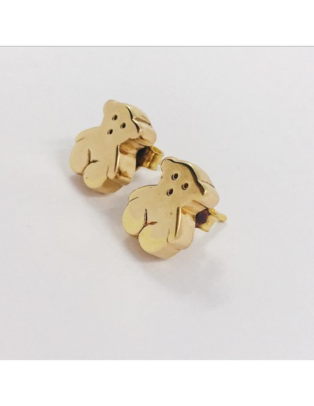 Pendientes Tous en oro 18kt