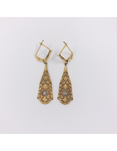 Pendientes vintage en oro 18kt