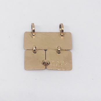 Colgante Tous oro 18k 2
