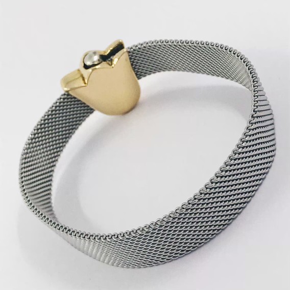 Pulsera Tous con tulipÃ¡n en oro 18kt