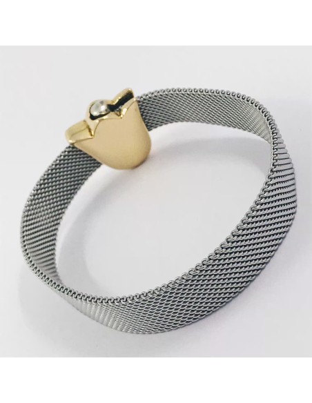 Pulsera Tous con tulipÃ¡n en oro 18kt