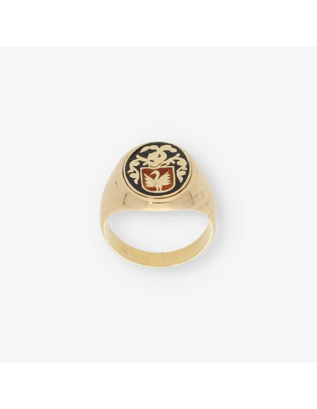 Sello heraldico en oro 18kt
