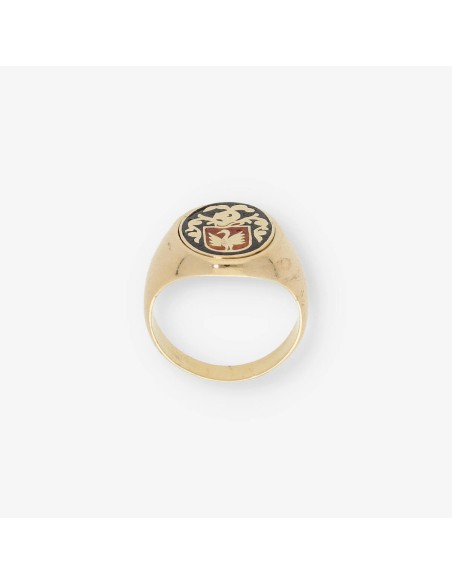Sello heraldico en oro 18kt