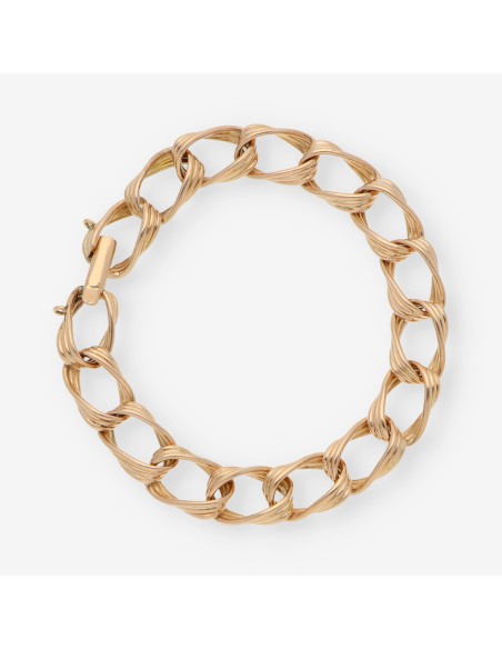 Pulsera en oro rosa 18kt