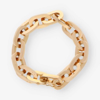 Pulsera forzada en oro 18kt 2