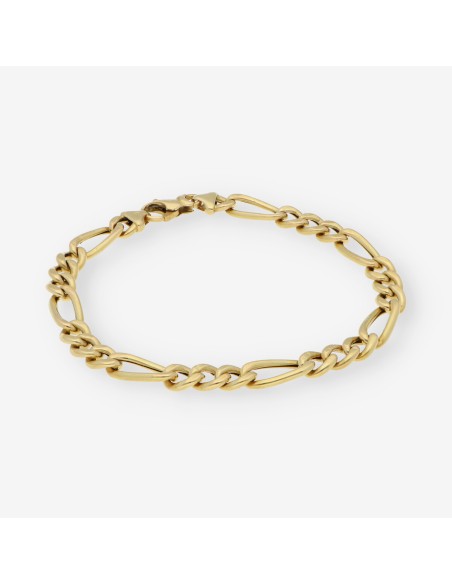 Pulsera 3x1 Estilo Cartier en oro 18kt