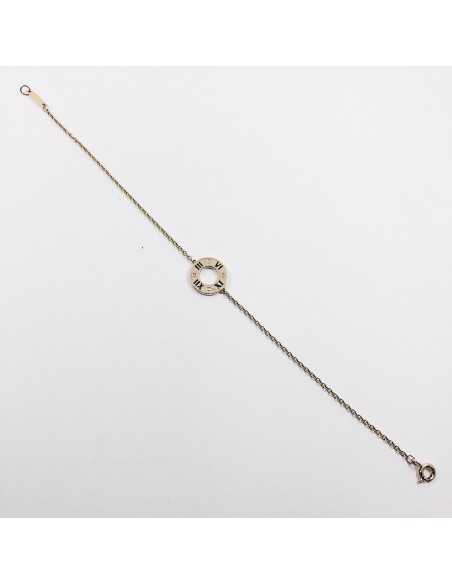 Pulsera Tiffanyâ€™s en oro y brillantes