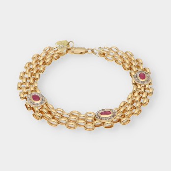 Pulsera en oro 18kt 2