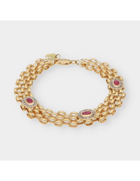 Pulsera en oro 18kt