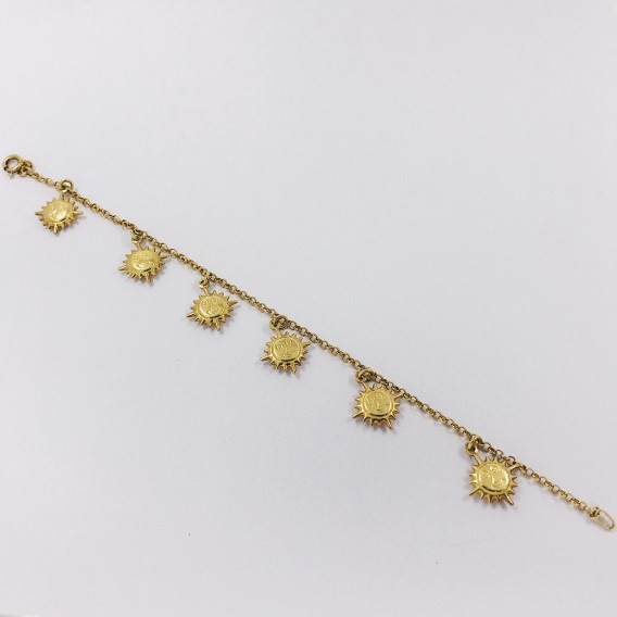 Pulsera con ositos en oro 18kt.