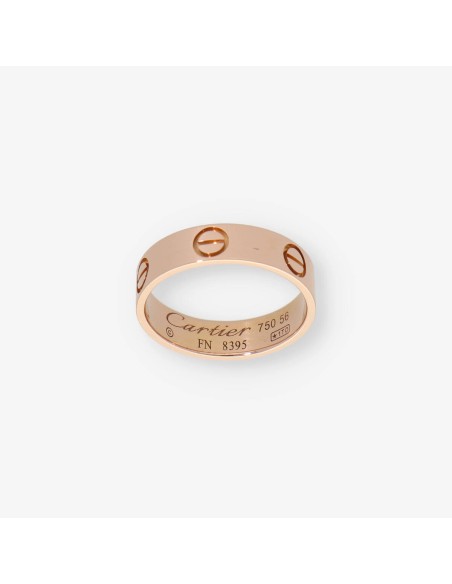 Anillo Love Cartier en oro rosa 18kt