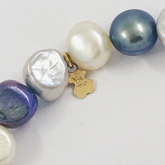 Pulsera de perlas Tous.