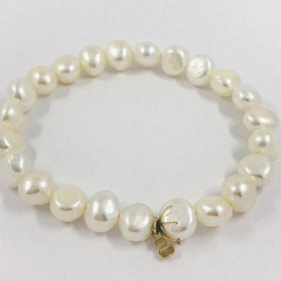 Pulsera de perlas tous.