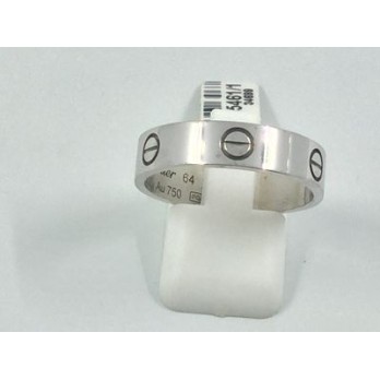 ANILLO ORO BLANCO CARTIER LOVE