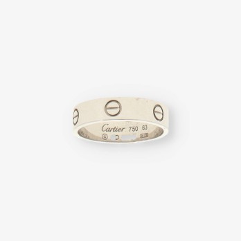 Anillo Love oro blanco de CARTIER 2
