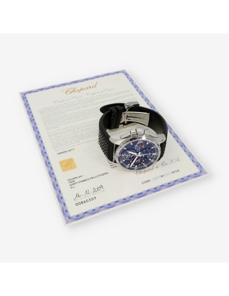 Chopard Mille Miglia GT XL Chronograph caja y documento