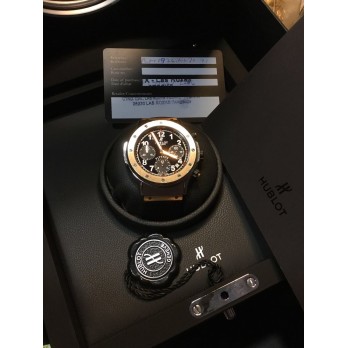 Hublot Flyback acero y oro