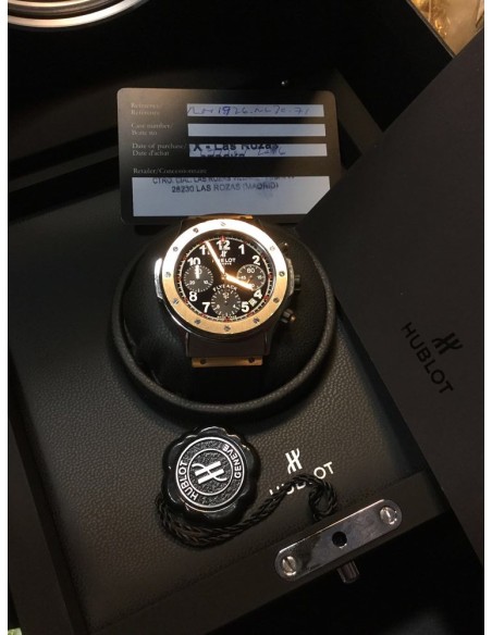 Hublot Flyback acero y oro