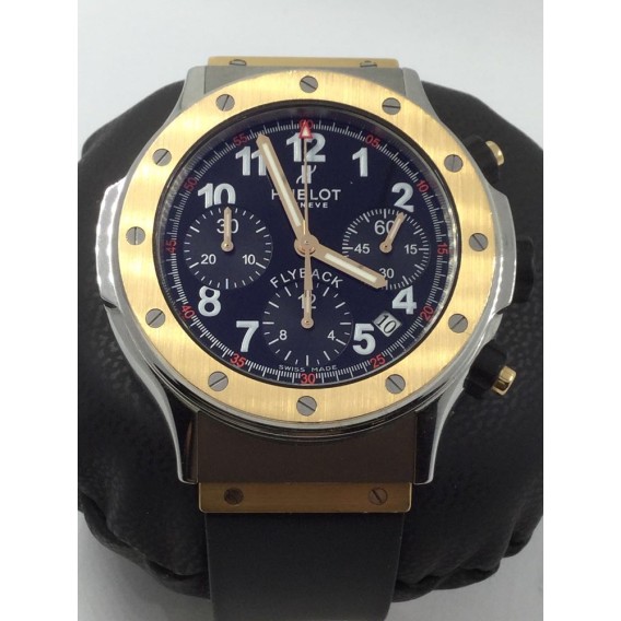 Hublot Flyback acero y oro