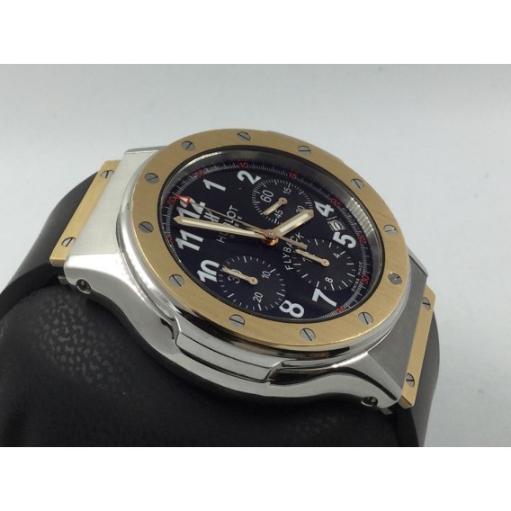 Hublot Flyback acero y oro