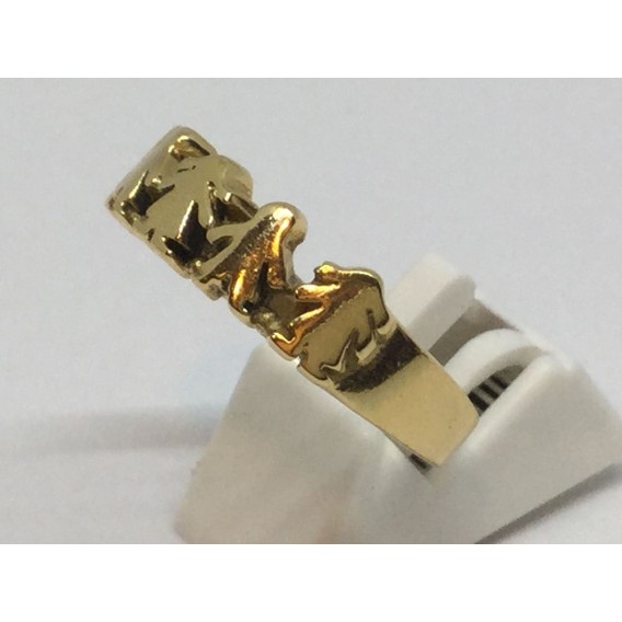 Sortija Tous en oro con motivo de niÃ±os