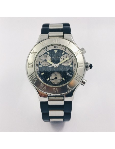 Reloj Cartier 21 Chronoscaph  2424