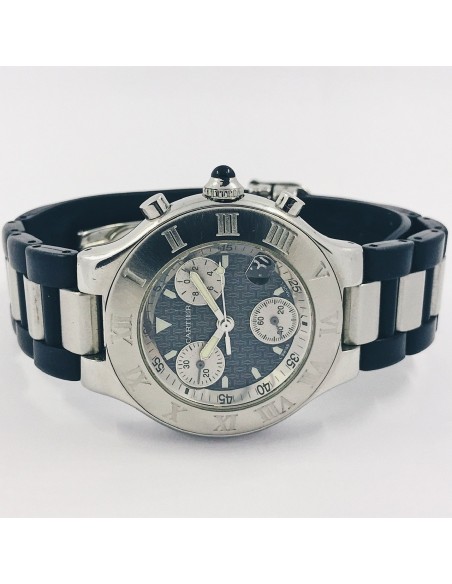 Reloj Cartier 21 Chronoscaph  2424