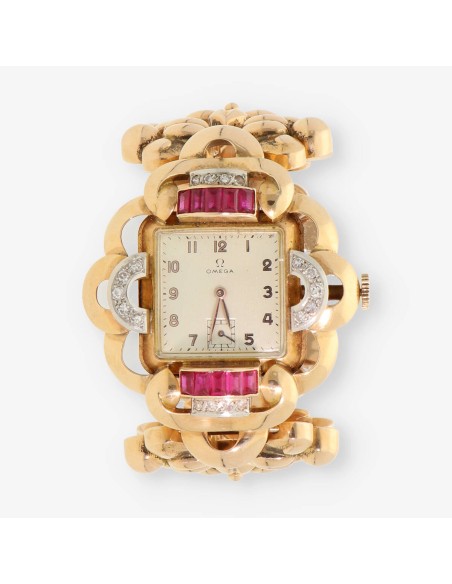 Reloj chevalier oro y diamantes