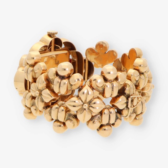 Reloj chevalier oro y diamantes