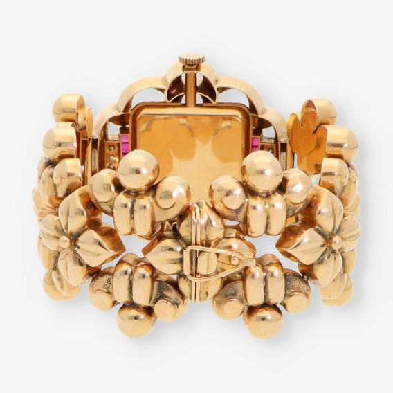 Reloj chevalier oro y diamantes